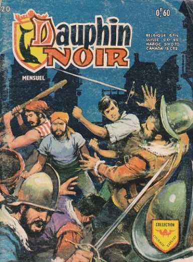 Scan de la Couverture Dauphin Noir n 20